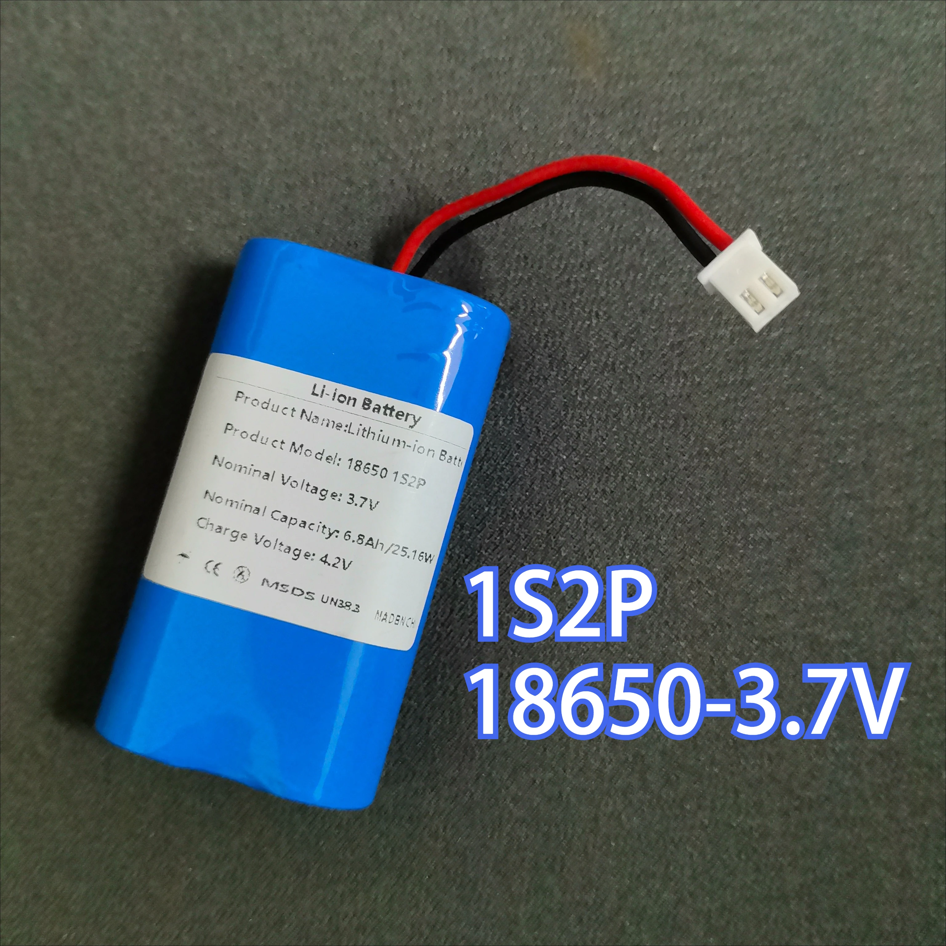 

Rechargeable original INR18650 6800mAh 20A battery 1S2P 3.7V screwdriver battery 18650 battery pack