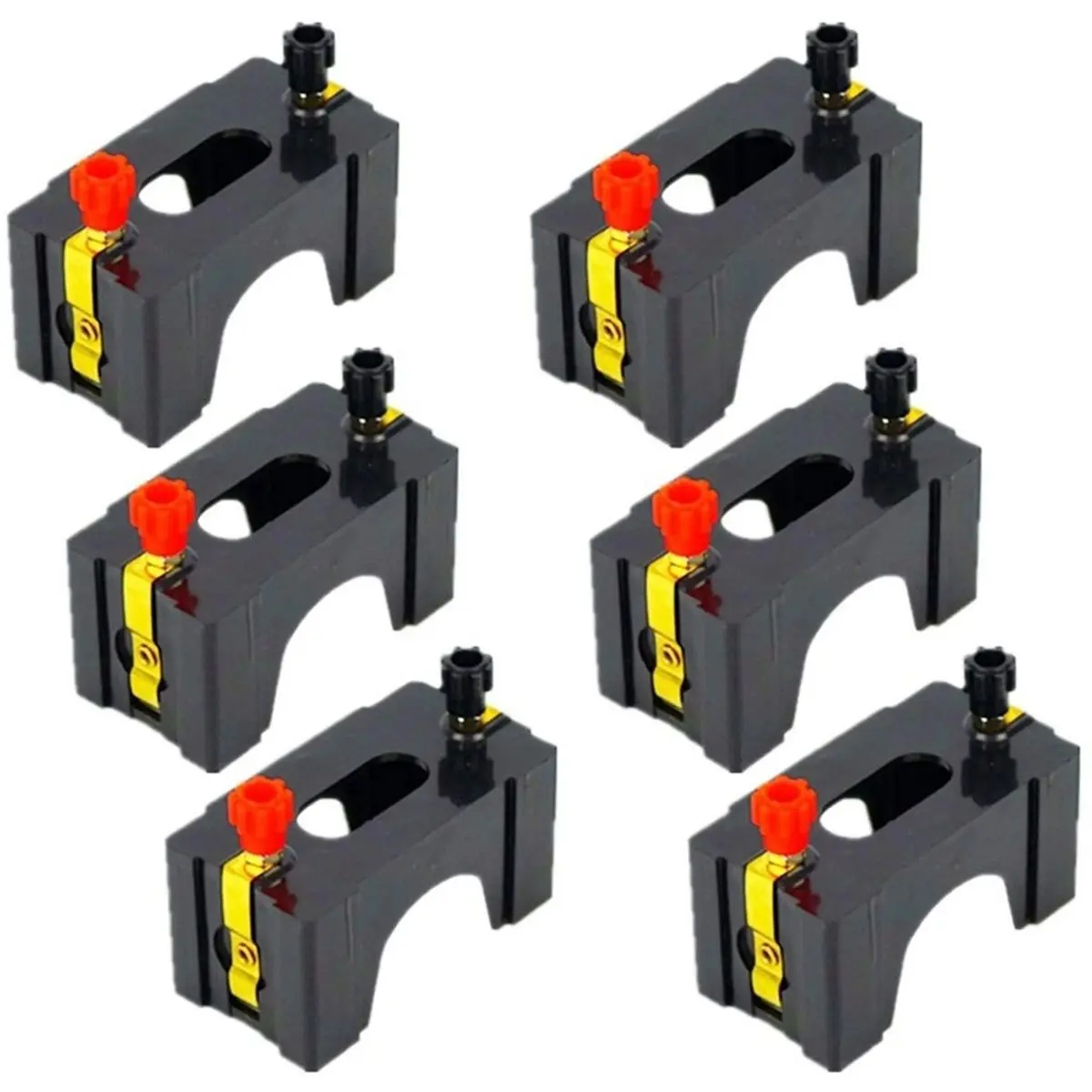 A748FHOT]6pcs Series-Connectable Battery Holders for Physics Labs, School Electronics Experiments,Circuit Demonstration Teach