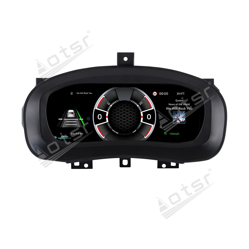 

12.3'' Screen For Volkswagen Skoda Fabia car ultra clear LCD instrument panel Linux System Virtual Cockpit Speedometer Dashboard