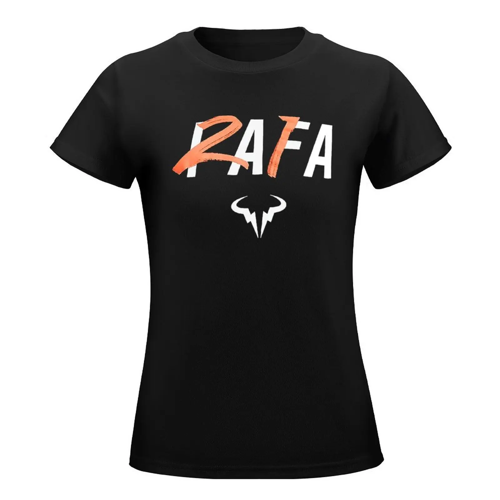 Rafael nadal 21 T-Shirt female summer top graphics vintage clothes t shirts for Womens