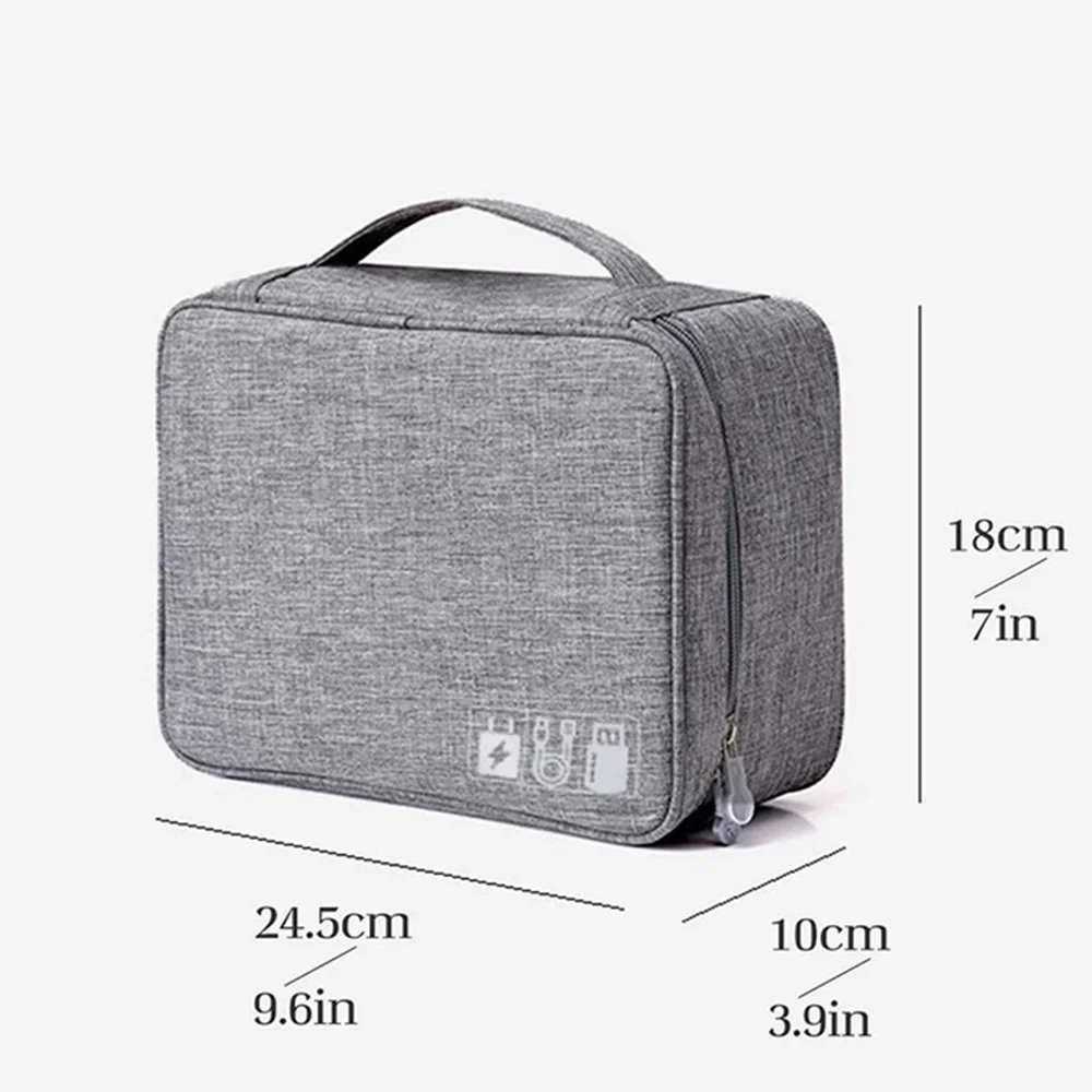 Cable Bag Travel Supplies Digital USB Gadget Kit Organizer Phone Charger Wires Accessories Cosmetics Handbags Storage Case Bags