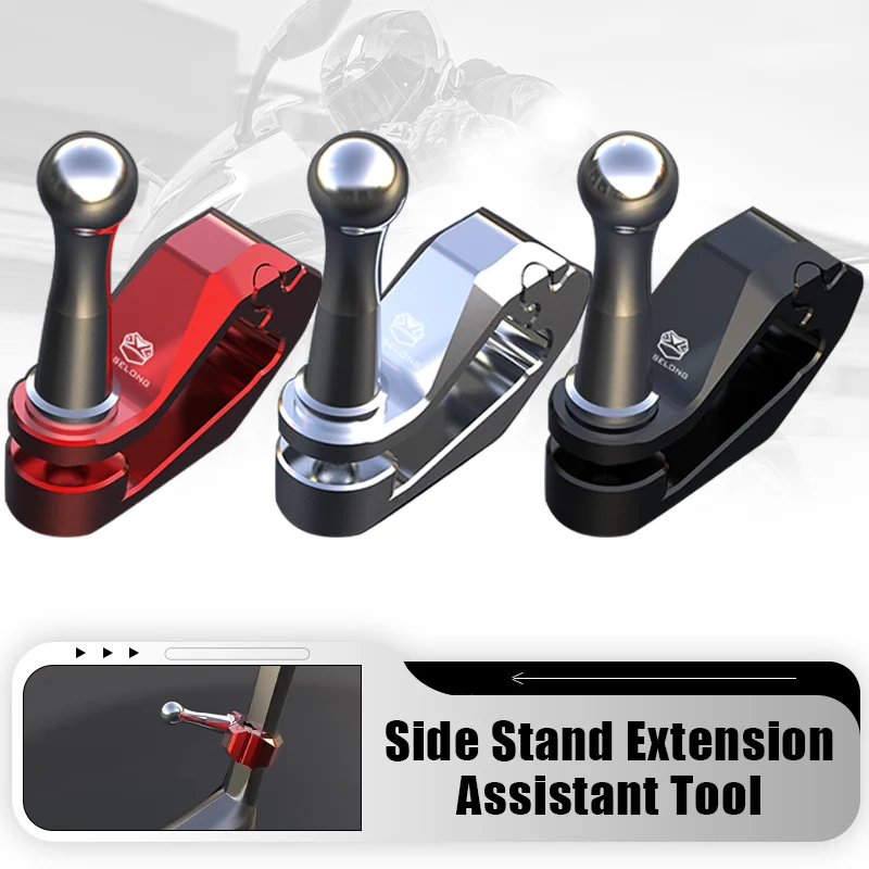 

Kickstand Extension Pedal Assistant Tool Support For Ducati Panigale V2 2020-2021-2022-2023 Kickstand Foot Side Stand Tip Fat