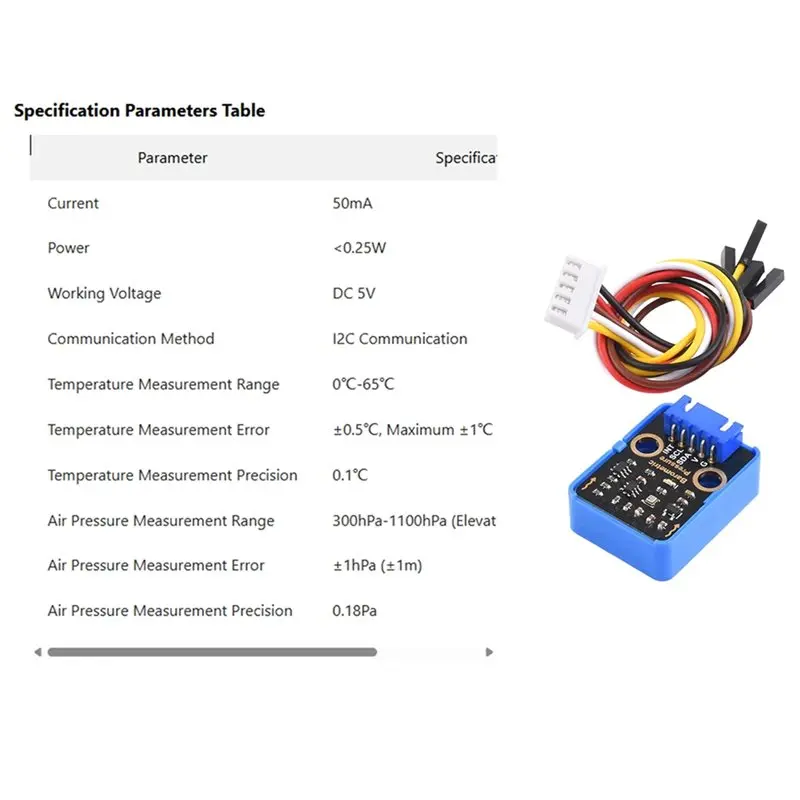 [EYEL!NEW!】 BMP388 Barometric Pressure Sensor Module For Arduino DIY