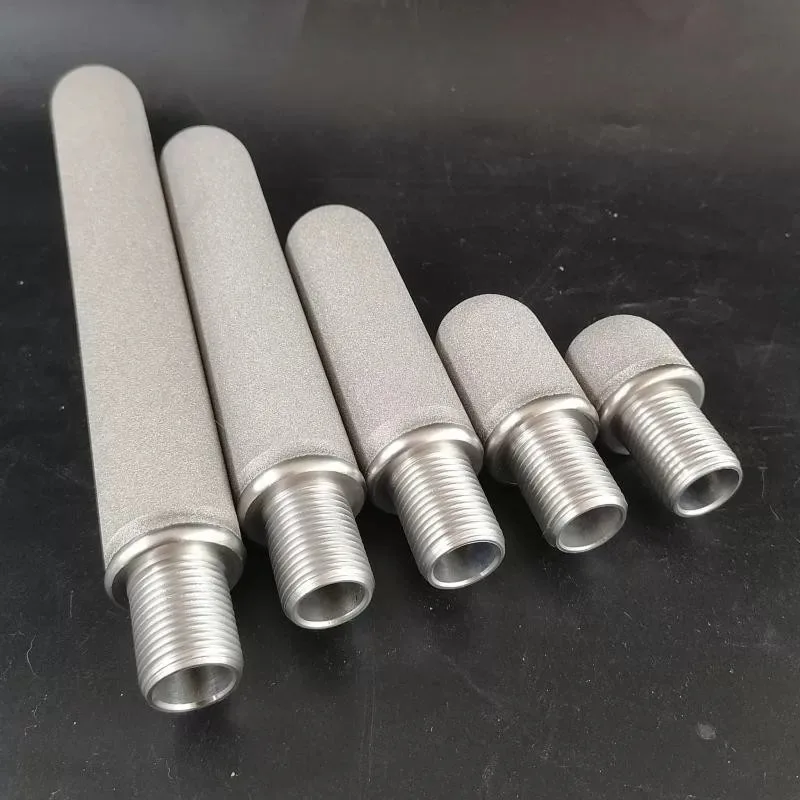Titanium Tubular Aerator Lab Air Diffuser Anti Corrosion High Efficiency For Water Treatment Experiment