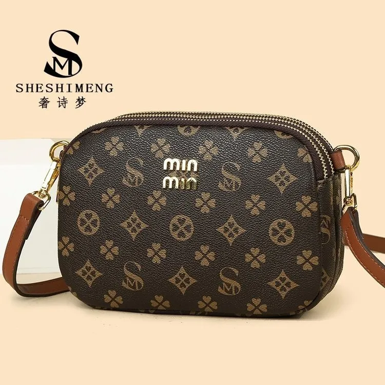 

Classic Leather Crossbody Bag Ladies Handbag, Shoulder Messenger Tote Bags, Popular Elegant By Famous Designer Luxury