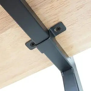 DIYHD 3 Tier Ceiling Mount Shelf Bracket Industrial Kitchen Floating Brackets, No Wooden Box