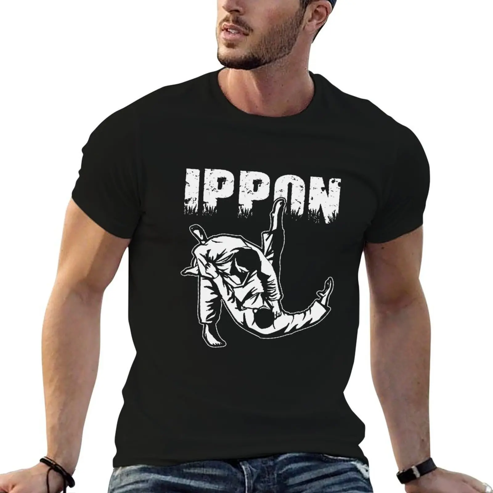 

Ippon as a gift for every judoka T-Shirt printed t shirts for man man t shirt cotton high quality funny t shirts cotton T-shirt