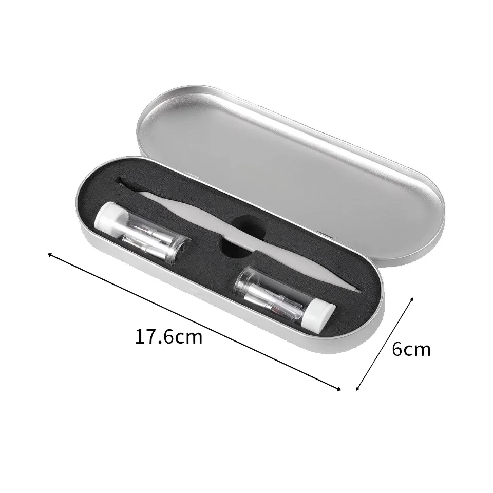 Dental Composite Resin Brush Kit Light Cure Tooth Shaping Pen Porcelain Veneer Carving Shaper Replacement Tips Oral Clinic Tool
