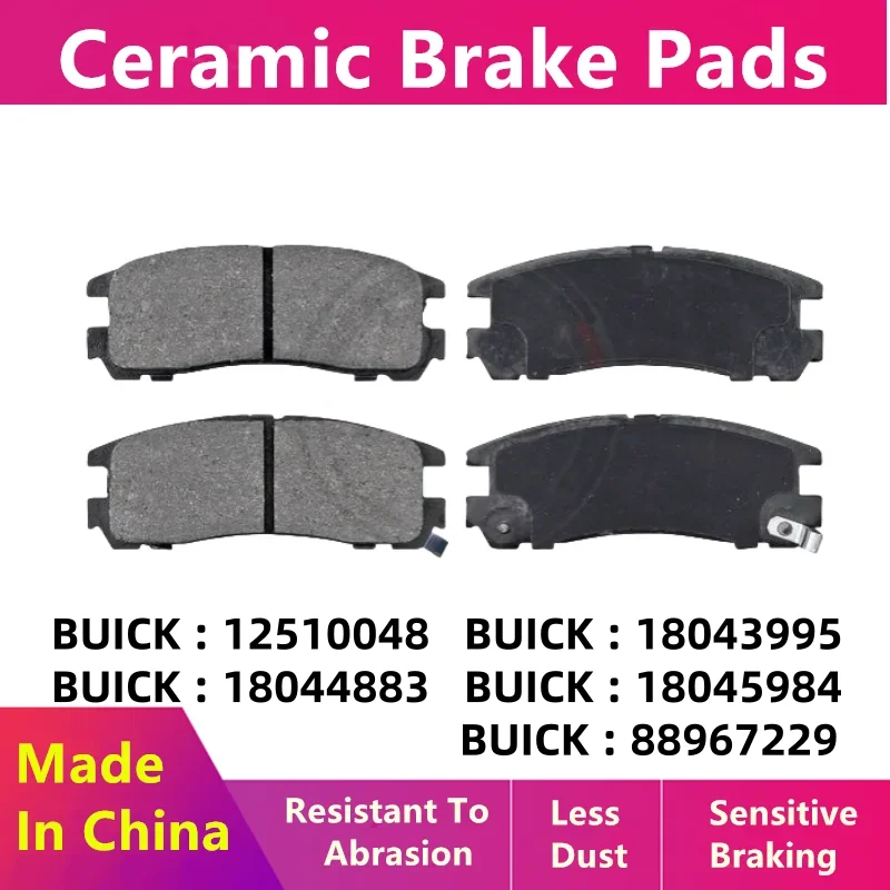 Pastillas de Freno Traseras para Buick Gl8, Regal, Boulevard, Century, New Century / Autopartes -06008