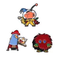 Fantasy Game Character Brooch Cartoon Figure Badge Enamel Pins Men's Backpack Clothing Lapel Pin Accessory Jewelry Cosplay Gift