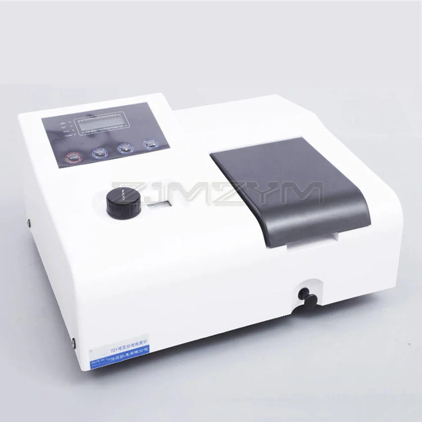 VIS-722 Spectrophotometer UV Visible Spectrometer Laboratory Spectrophotometer Wavelength 320-1020 nm Bandwidth: 5nm Photometer