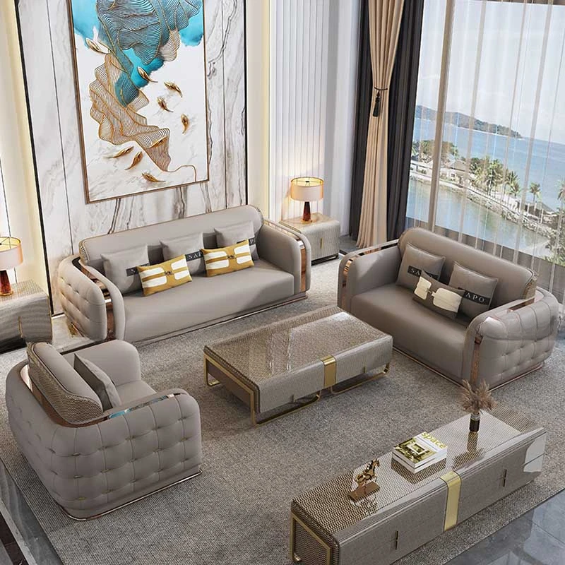 Divani doppi pigri moderni Semplici riempitivi europei Scelta divano del soggiorno Divanetto nordico Designer Trendy Divano Salon Furniture