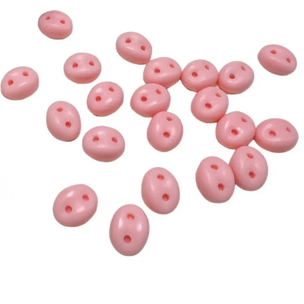 100pcs DIY Jewelry Craft Lovely Resin Pig Nose 8*10mm Handmade Baby Pink Nose 100pcs Mini Animal Doll Nose DIY Accessories