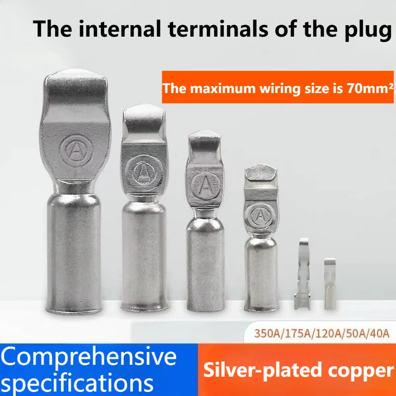 Terminal Wiring Harness Connector 600V Plug Contacts For Plug Terminals 50/175A Cable Termination For Ships Yachts RVs