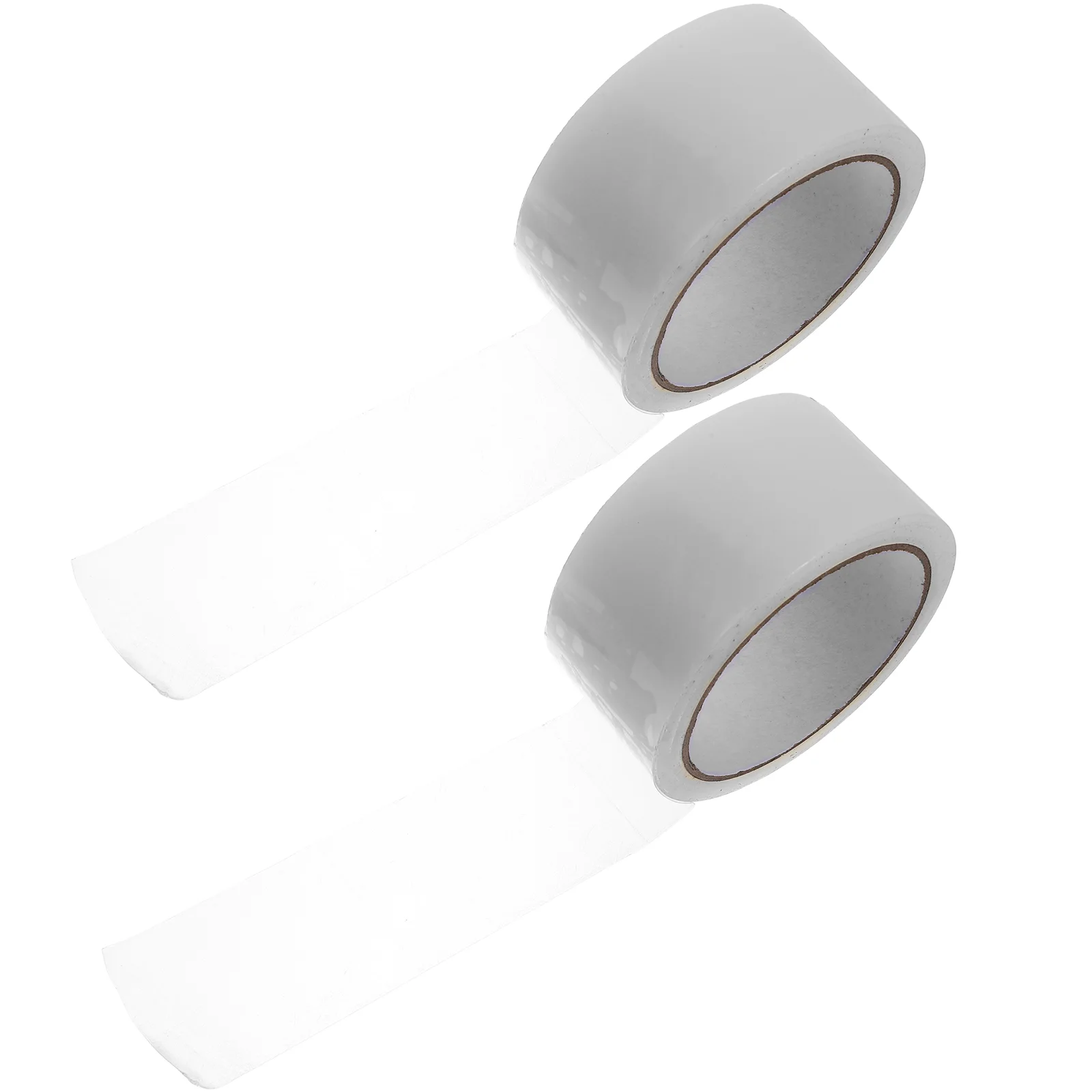 

2 Rolls Transparent Windproof Tape White Out Household Window Water Door Gaps Hot Melt Adhesive Weather Sealing