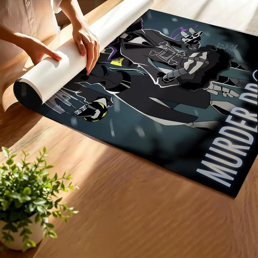 Animation M-Murder Drones Poster High-definition  poster stickers, suitable for bedroom, living room, home decoration