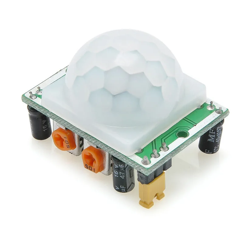  Adjust Infrared Sensor Module Bracket IR Pyroelectric Sensor PIR Motion  Detector Module For Sensing Human Body HC-SR501