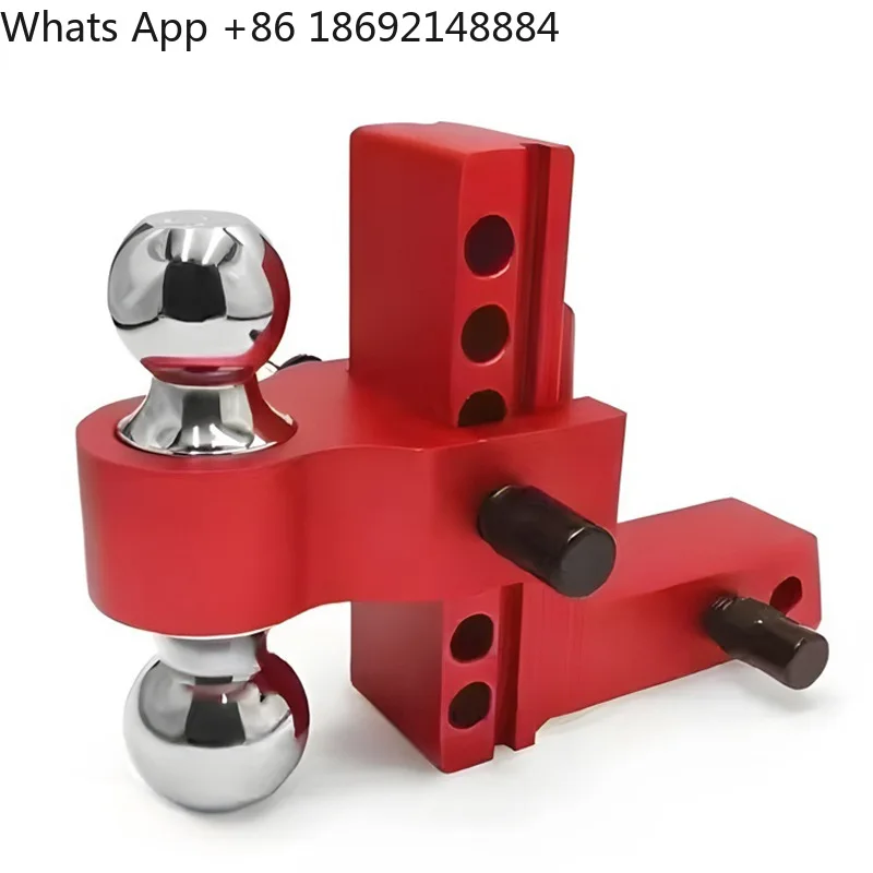 

Двойной шаровой шарнир из алюминиевого сплава, регулируемый, для прицепа, 2,5-8 дюймов, для автомобильного тягового прицепа