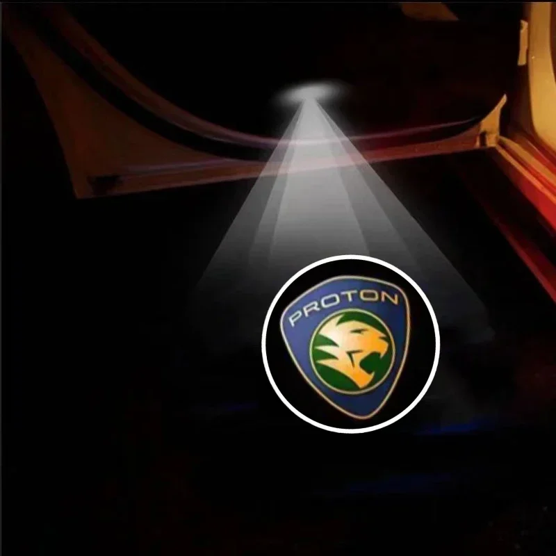 

2PCS Led Car Door Welcome Light Logo Projector Ghost Shadow Lamp Car Goods Accessories for Proton X50 X70 Saga Persona Preve