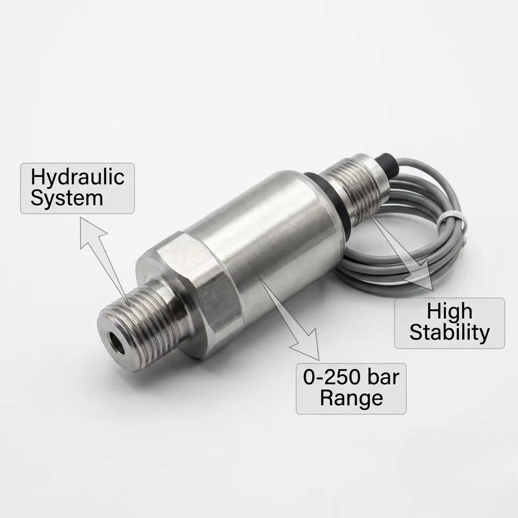 MBS3050 High Stability Hydraulic Pressure Sensor & Transmitter for Industrial Pump