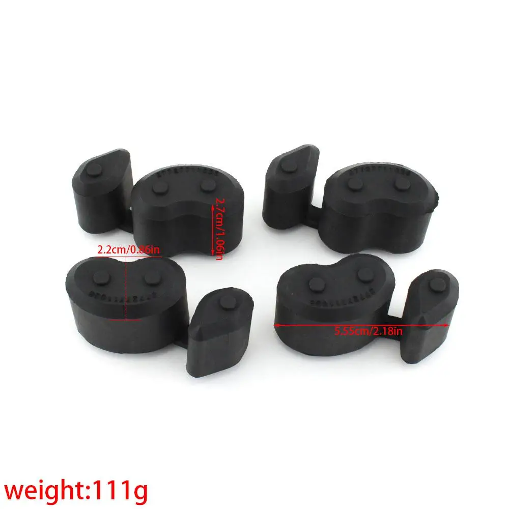 4Pcs Motorcycle Rear Wheel Hub Cushion Easy Installation Rear Damper Kit Pressure Cushioning Absorbers 27727711036 for BMW