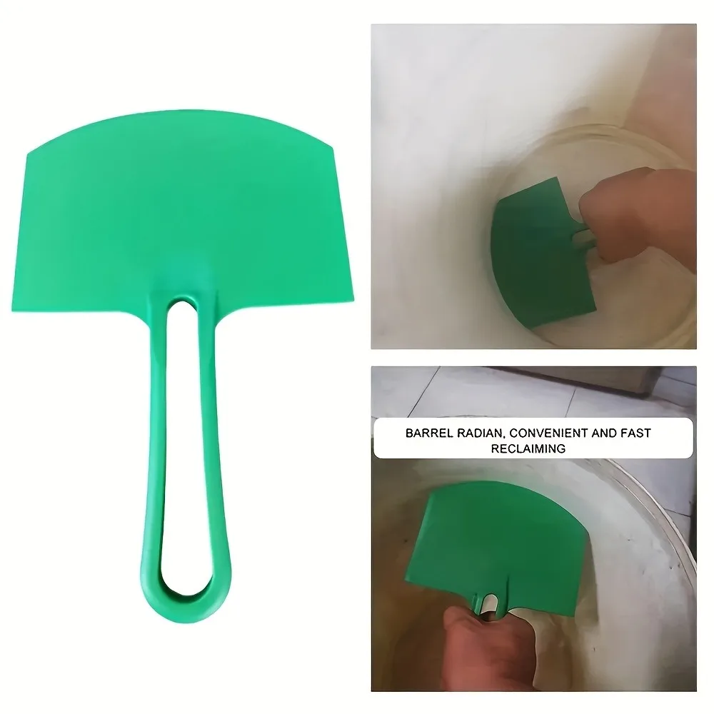 Putty Knife, Large Size Pack, Flexible Plastic Paint Scraper Tool for Spackling, Wallpaper Scraper Plastic, Spatula Scraper