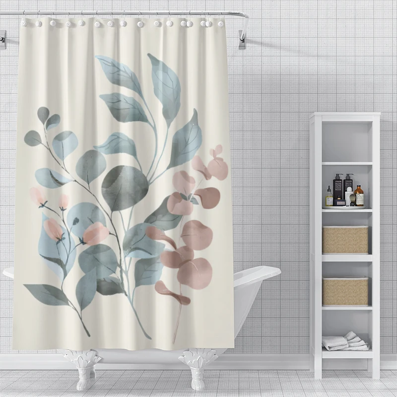 Home shower curtains for bathroom waterproof fabric Modern Nordic style bathroom curtain 180x200 240x180 cute dog funny