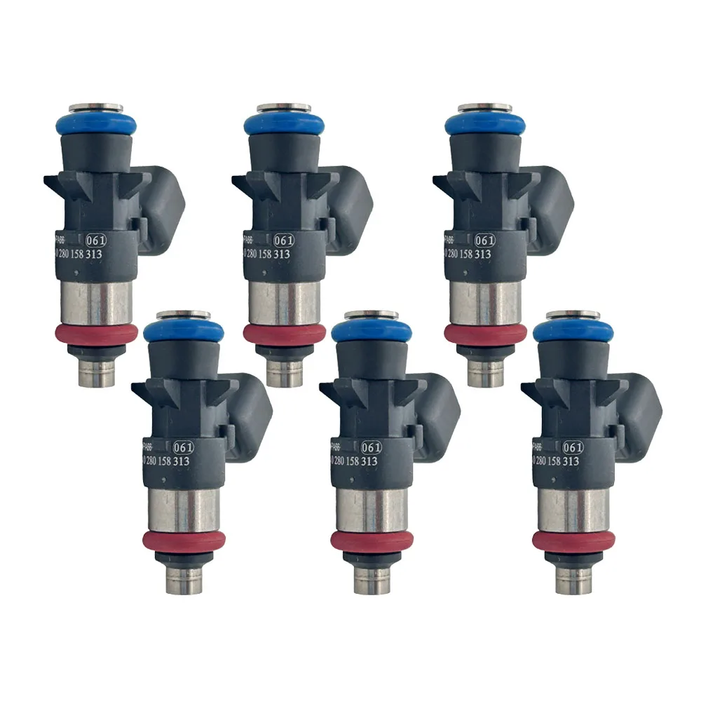 

6pcs Fuel Injectors For JEEP GRAND CHEROKEE CHRYSLER 300 3.0 3.2 3.6 2013 2014 2015 0280158313 04627794AA Accessories