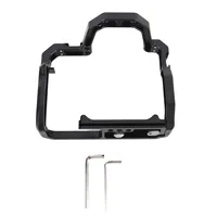 Equipo de vídeo portátil y resistente, jaula completa de aleación de aluminio, estabilizador de videocámara, jaula de extensión para cámara DSLR 200D 200DII