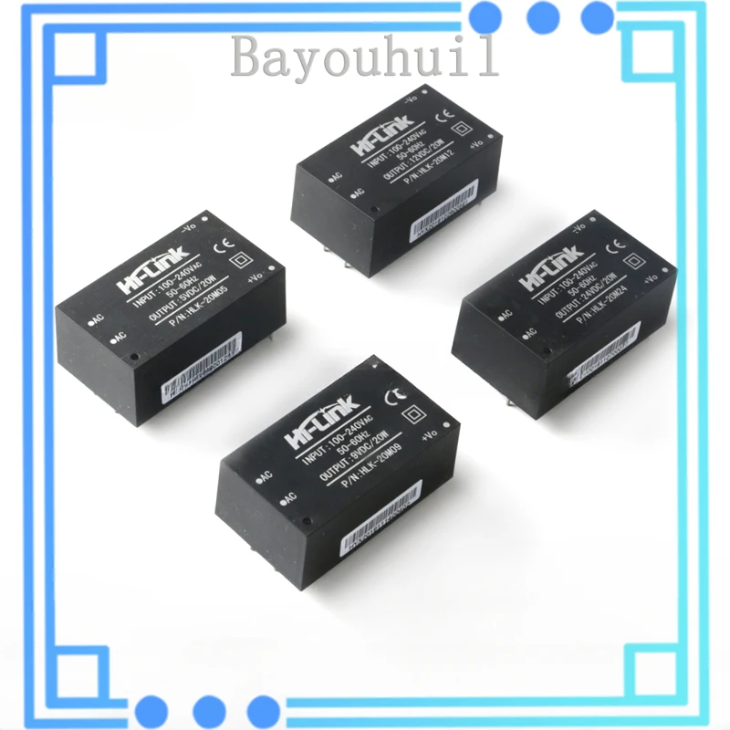 

10PCS Original Authentic HLK-20M05/09/12/24 220V To 5V/9/12/24V AC-DC Power Module