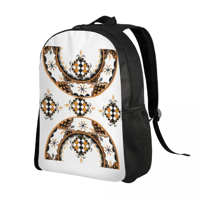 Z Imazighen Travel Backpack Women Men School Computer Bookbag Kabyle Carpet Amazigh College Student Daypack Bags