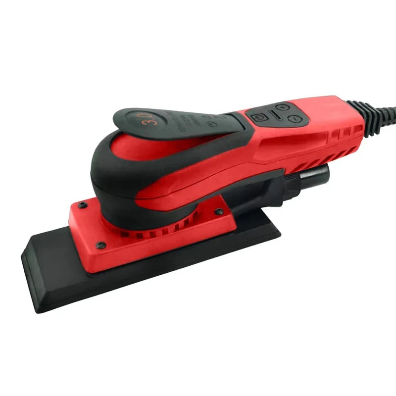 New High Quality Electric Square 3.0mm Sander 70x198mm Brushless Sander 350W Power Orbital Car Polisher