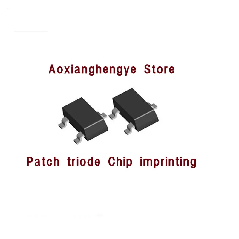 10PCS Patch triode 1At 1Bt 1Ht 1Ft 1Et 1Gt 3Bt 3Dt 3Ht 3Ft 3Gt 5Bt 6Bt 5Ct 6Ct K72 A7t A4t 44t S43 K38 SOT323 Chip imprinting