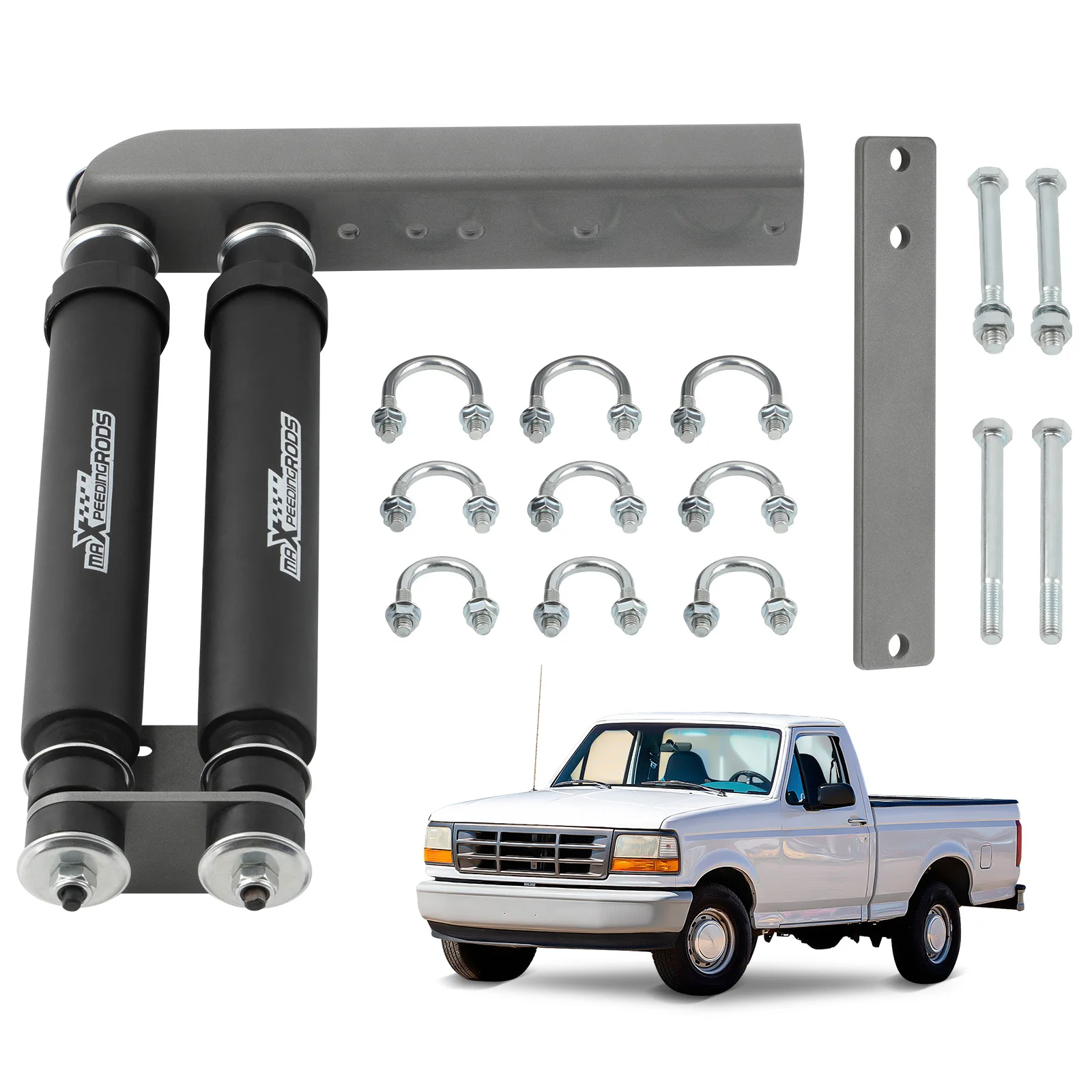 Стабилизатор рулевого управления maXpeedingrods для Ford F150 F250 F350 Bronco 2WD 4WD 80-96