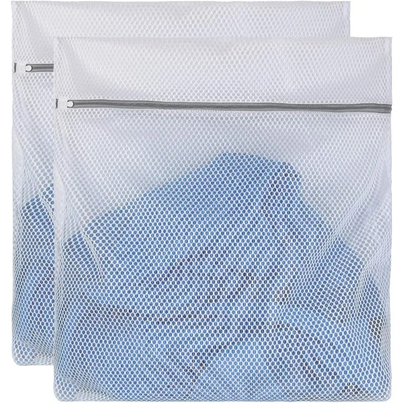 2 XX-Large Honeycomb Delicates Bags for Washing Machine, 24 x 24 Inches lingerie bags