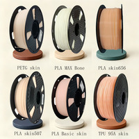 CC3D  PLA/PETG/TPU 3D Printer Filament 1.75mm Neatly Wound 3D Printing Filament 1.75mm Fit Most FDM 3D Printers 1kg 2.2lbs Skin
