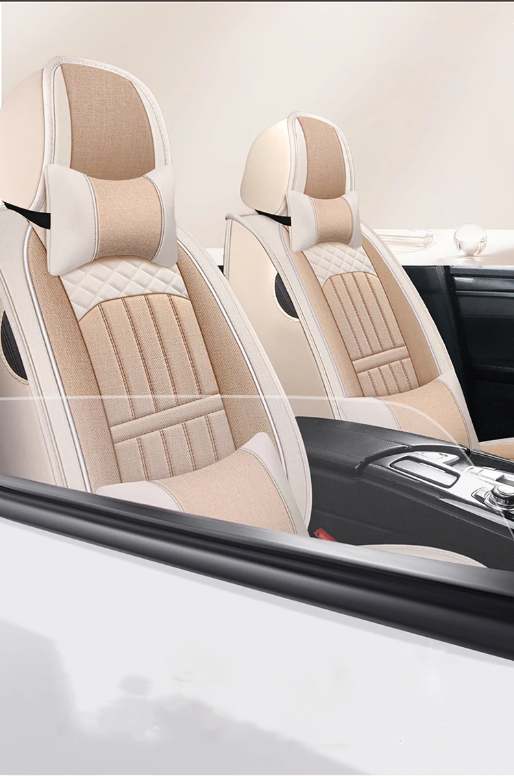 تنفس مقعد السيارة يغطي ل Volkswagen Golf 4 5 6 7 8 باسات B5 B6 B7 B8 أودي A4 B6 B8 اكسسوارات السيارات الداخلية العالمي #3