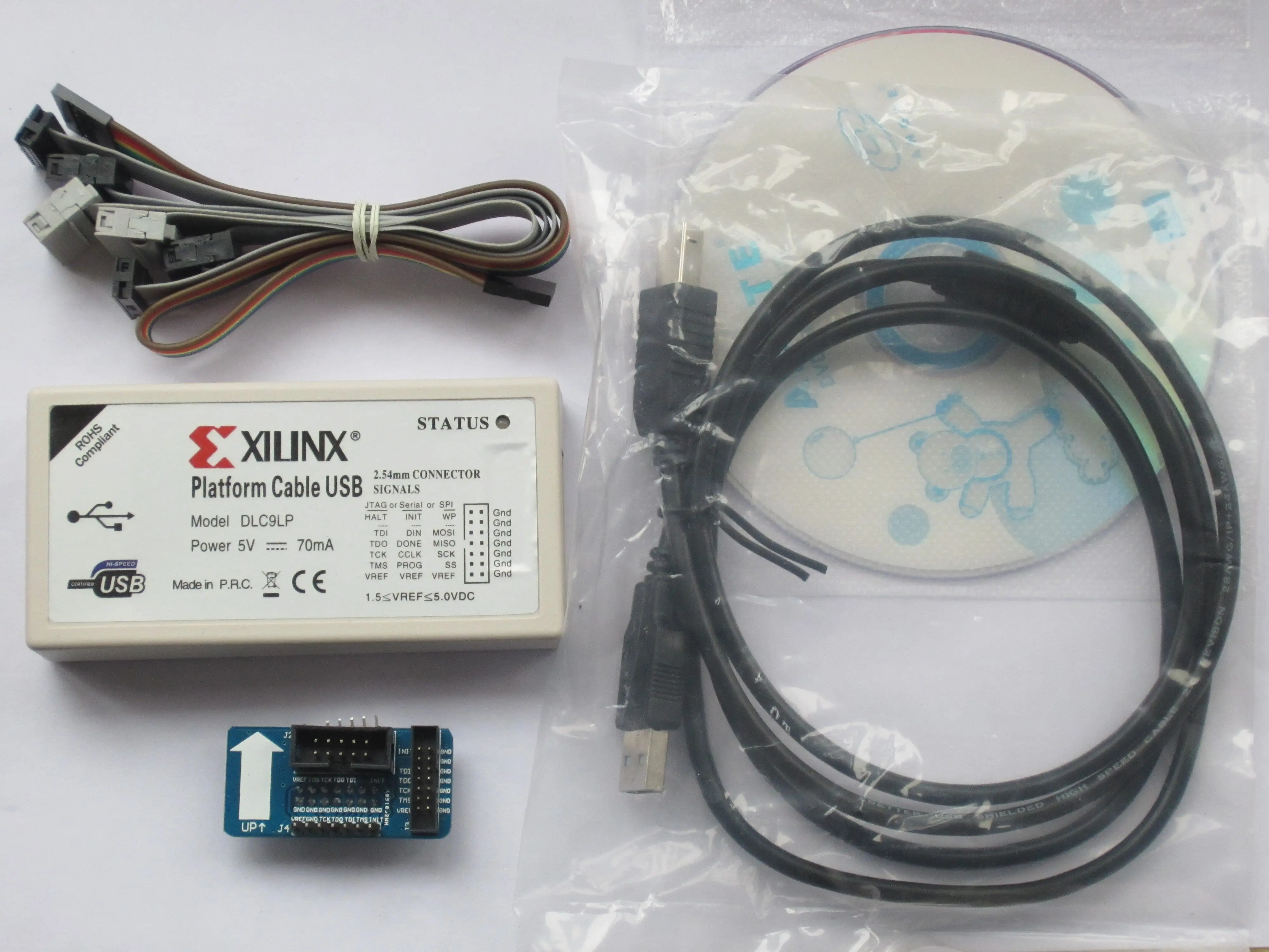 Xilinx Platform Cable USB Download Cable FPGA CPLD JTAG Downloader Emulator
