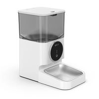 Wholesale Automatic Pet Feeder Smart Wifi Mobile App Remote Control 4L Dog Pet Food Auto Feeder Dispenser  Automatic Pet Feeder