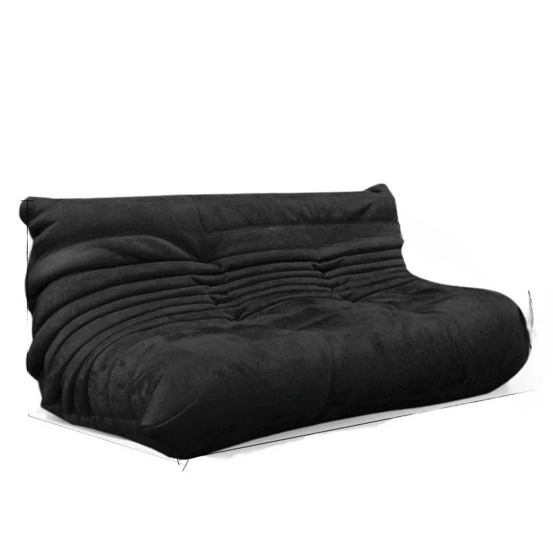 Double Seat, Caterpillar, Sofa, Full Sponge, Lazy Sofa, Triple Seat, Office, Leisure Area