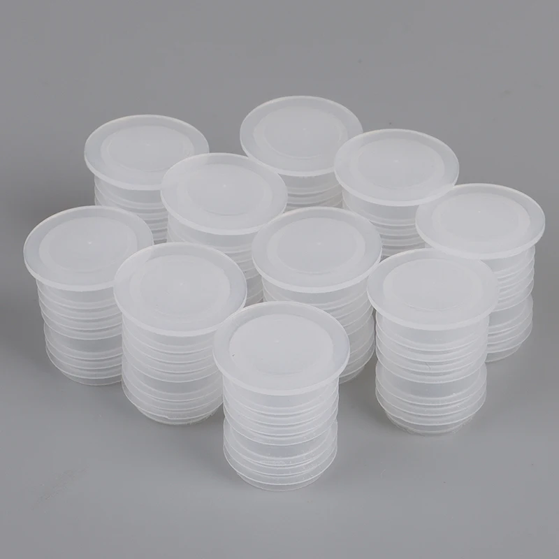 プラスチックボトルダストプラグ、赤いワインシールキャップ、ナットホール、キャップを簡単にプル、10個