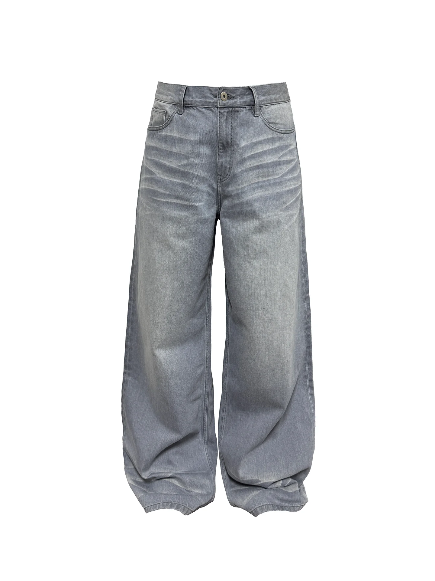 

JCAESAR DENIMS High-Ounce Jeans Low Waist Cotton Straight Leg Wide Waed High-Temperature Ironing Youth Winter Skin-Friendly...