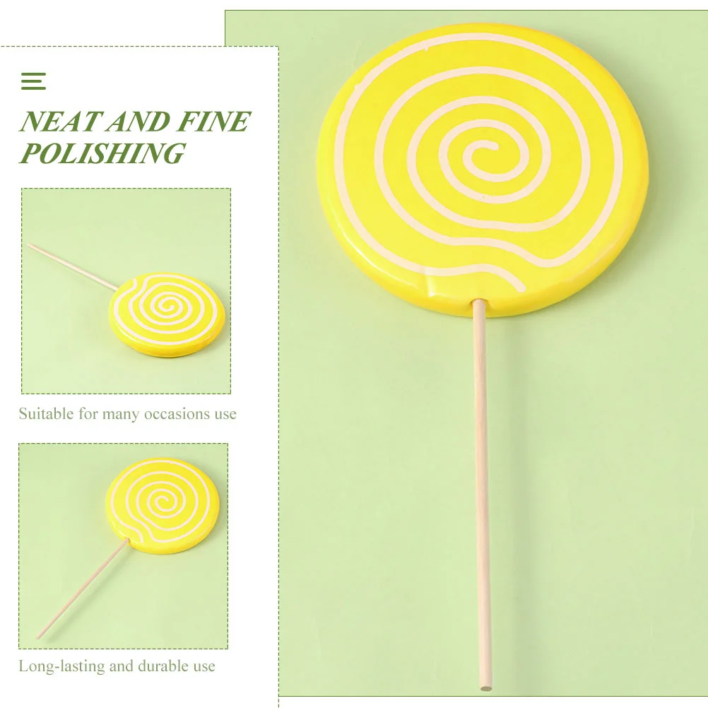 3 ชิ้น Lollipop รุ่น Party ฉากหลัง Lollipops Creative Photo Prop งานแต่งงาน Props ฉากตกแต่งประดิษฐ์เด็ก