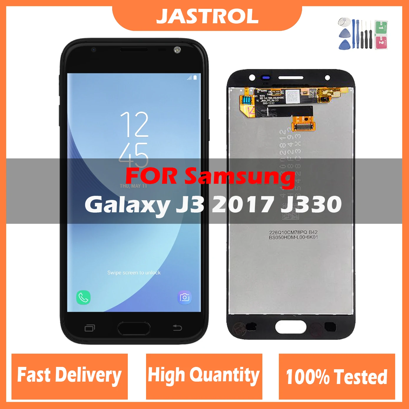 LCD Display For Samsung Galaxy J3 2017 J330 J330F J3 Pro LCD Display Touch Screen Digitizer Assembly Replacement