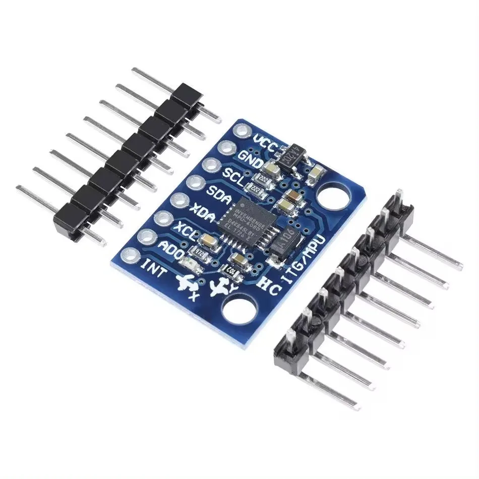 GY-521 MPU6050 3-Axis Accelerometer Gyro Module MPU-6050 6 DOF 6-Axis Accelerometer DIY Kit Compatible with 16-Bit AD Converter