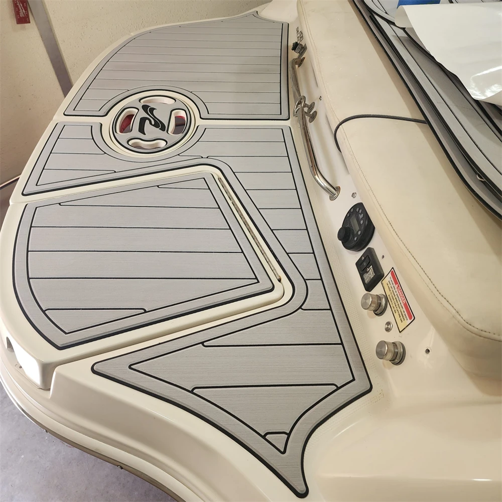 for 2005 Sea Ray 200 Select Swim Platform Pad Boat EVA Foam Faux Teak Deck Floor Mat SeaDek Gatorstep Style Floor