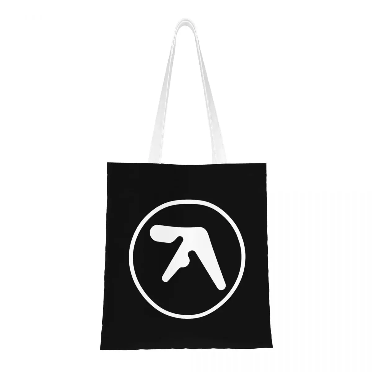 Aphex-Bolsa de lona vintage, sacos Shopper reutilizáveis para Unisex, mercearia, Y2K