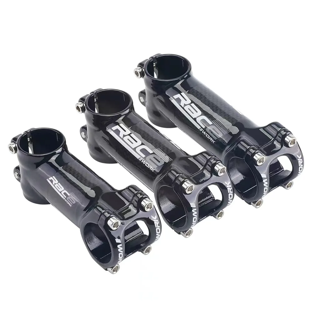 

MTB Stem 31.8*80/90/100mm 6/17 Degree High-strength Bike Handlebar Stem Aluminum+Carbon Racing Downhill Mountain Road Bike Stem