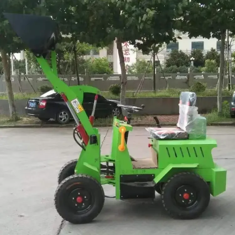 Electric mini wheel loader 400kg lead acid battery price