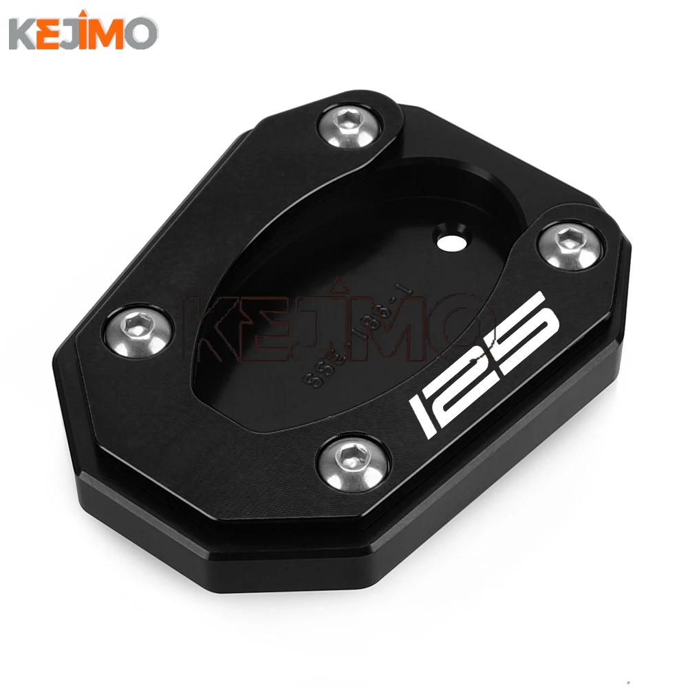 Motorcycle For Kawasaki Ninja 250 z250 2018 Ninja 125 Z125 2019-2026 2025 Foot Side Stand Extension Pad Support Plate Enlarger